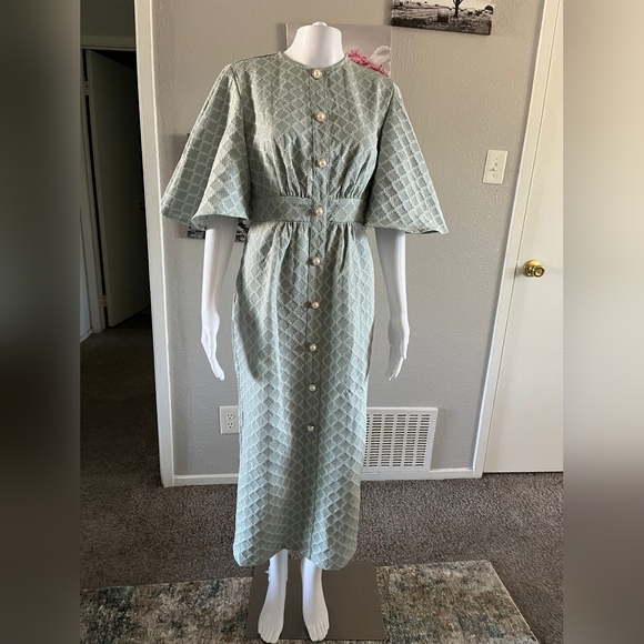 Knee length dress,long dress,short dress, sleeveless dress - Picture 6 of 7